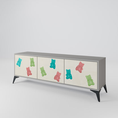 GUMMY BEARS 3-Door TV Cabinet