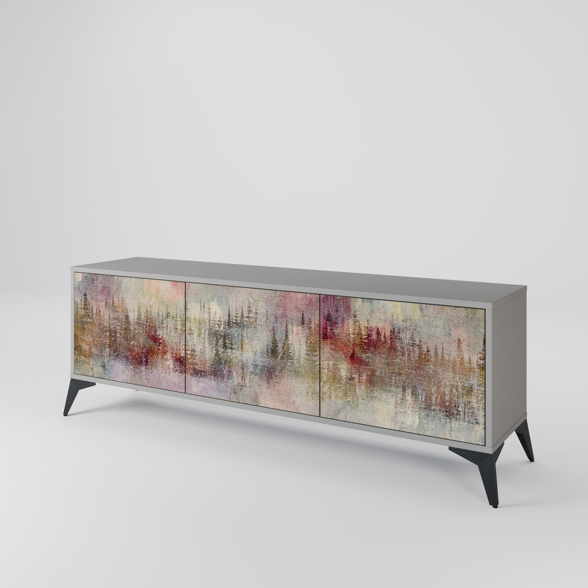 VEILED SUMMIT 3-Door TV Cabinet