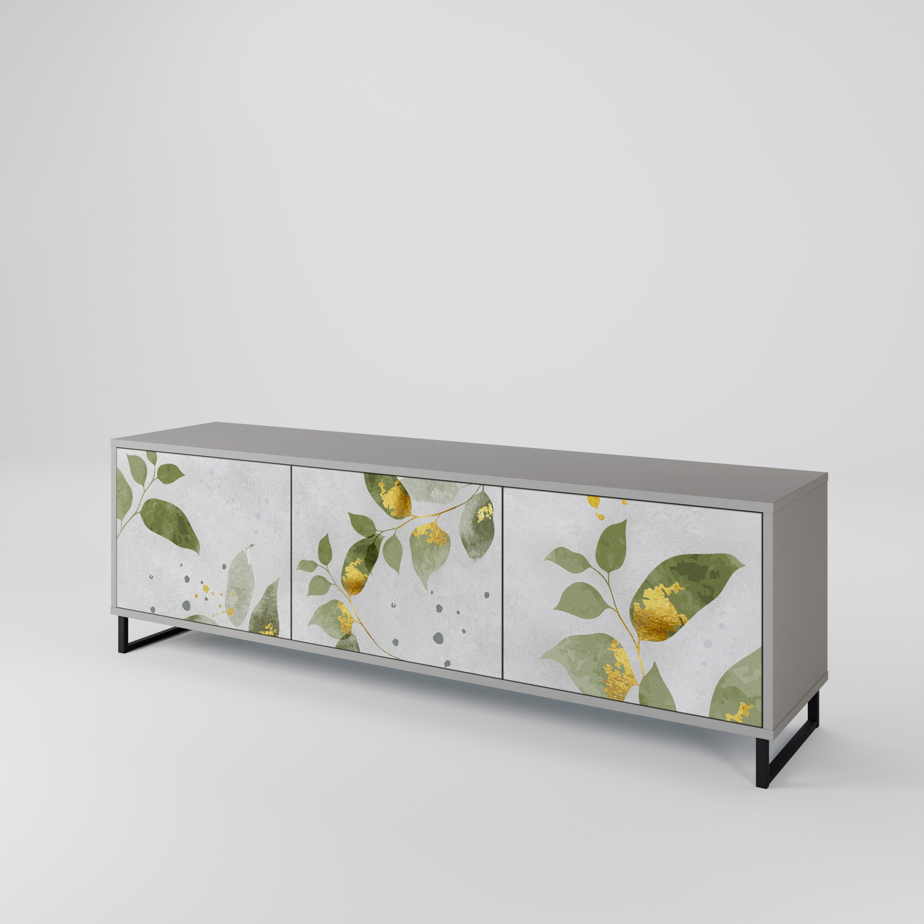 ELEGANT BOTANICS 3-Door TV Cabinet