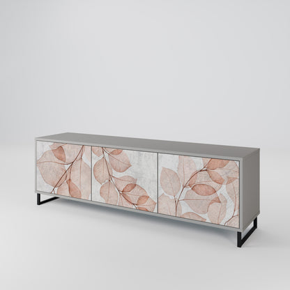 AUTUMN FRAGILITY 3-Door TV Cabinet