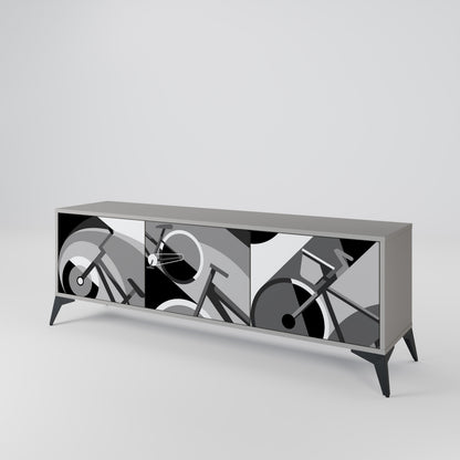 BIKE ENERGY 3-Door TV Cabinet