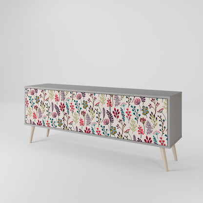 AUTUMN SUNDRIES 3-Door TV Cabinet