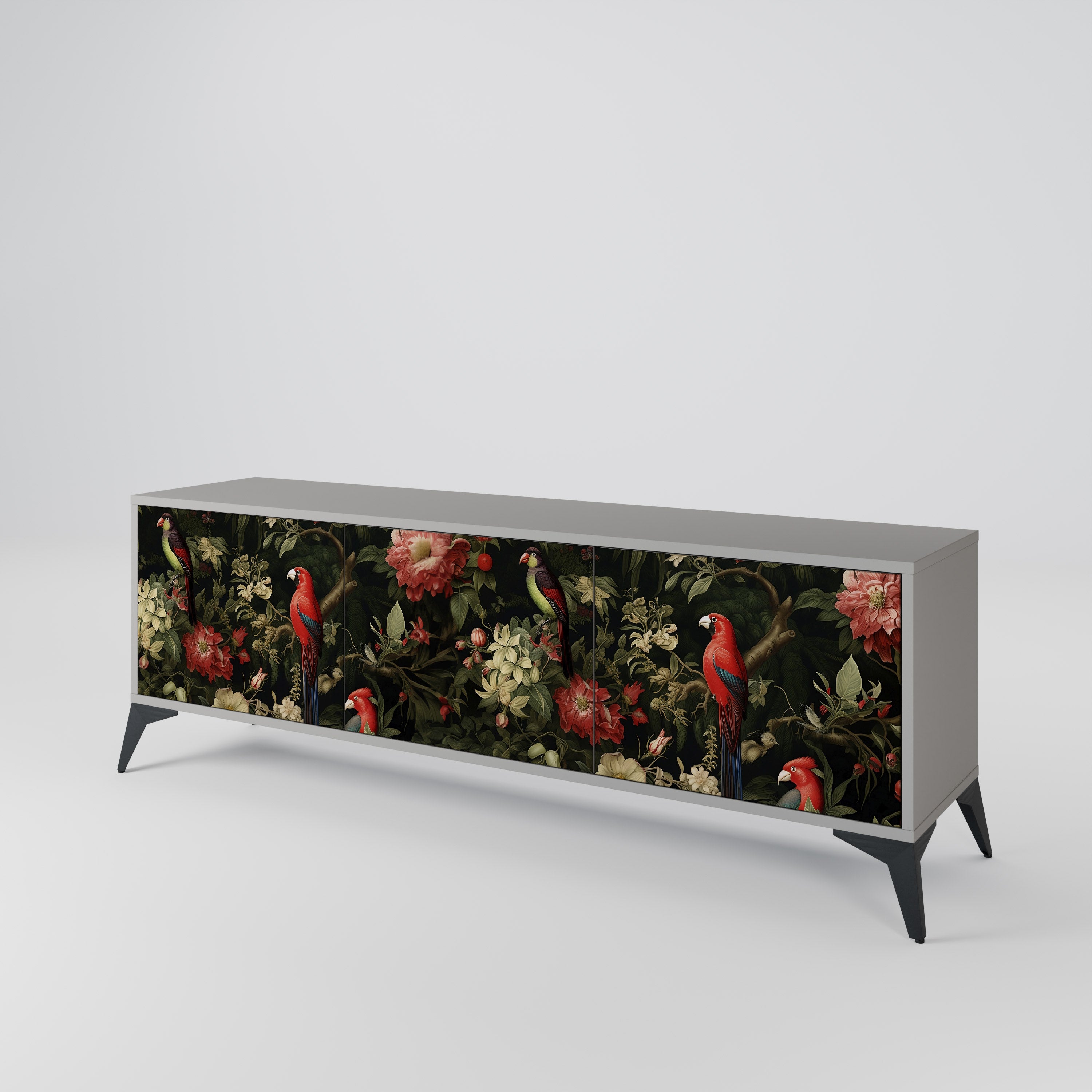 AVIAN GREENERY 3-Door TV Cabinet