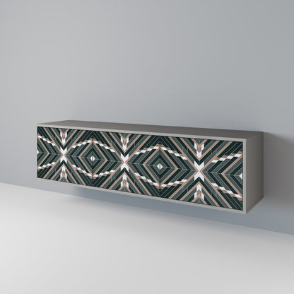 DIMENSION DELIGHTS 3-Door TV Cabinet