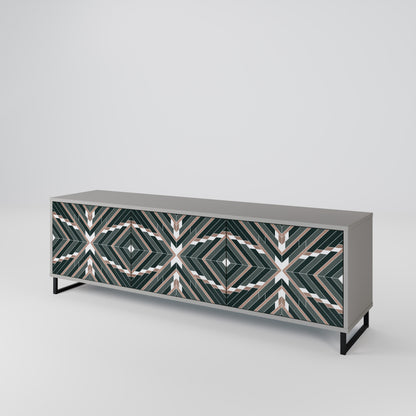 DIMENSION DELIGHTS 3-Door TV Cabinet