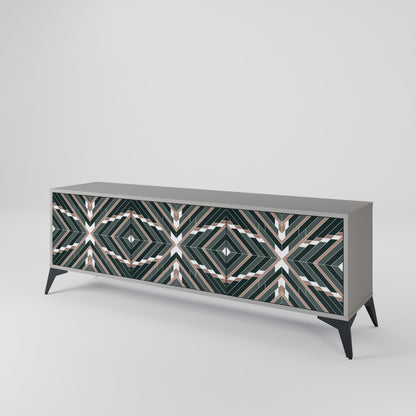 DIMENSION DELIGHTS 3-Door TV Cabinet