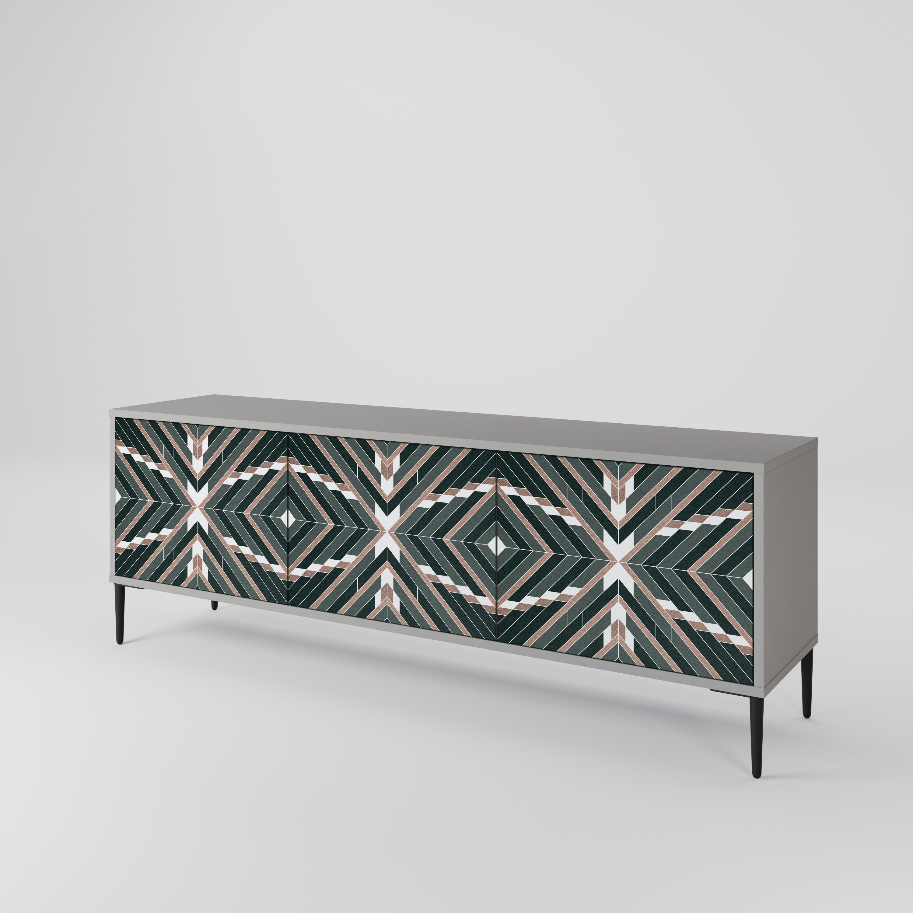 DIMENSION DELIGHTS 3-Door TV Cabinet