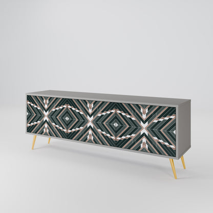 DIMENSION DELIGHTS 3-Door TV Cabinet