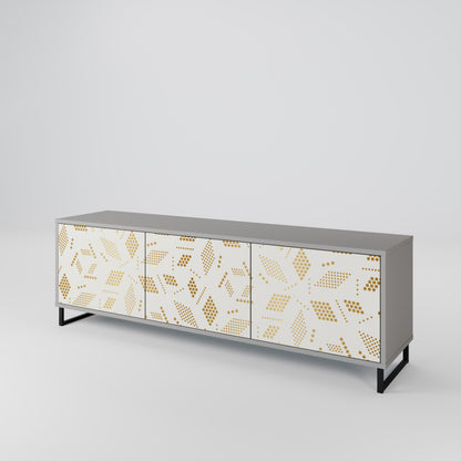 SPOTTED DAZE 3-Door TV Cabinet