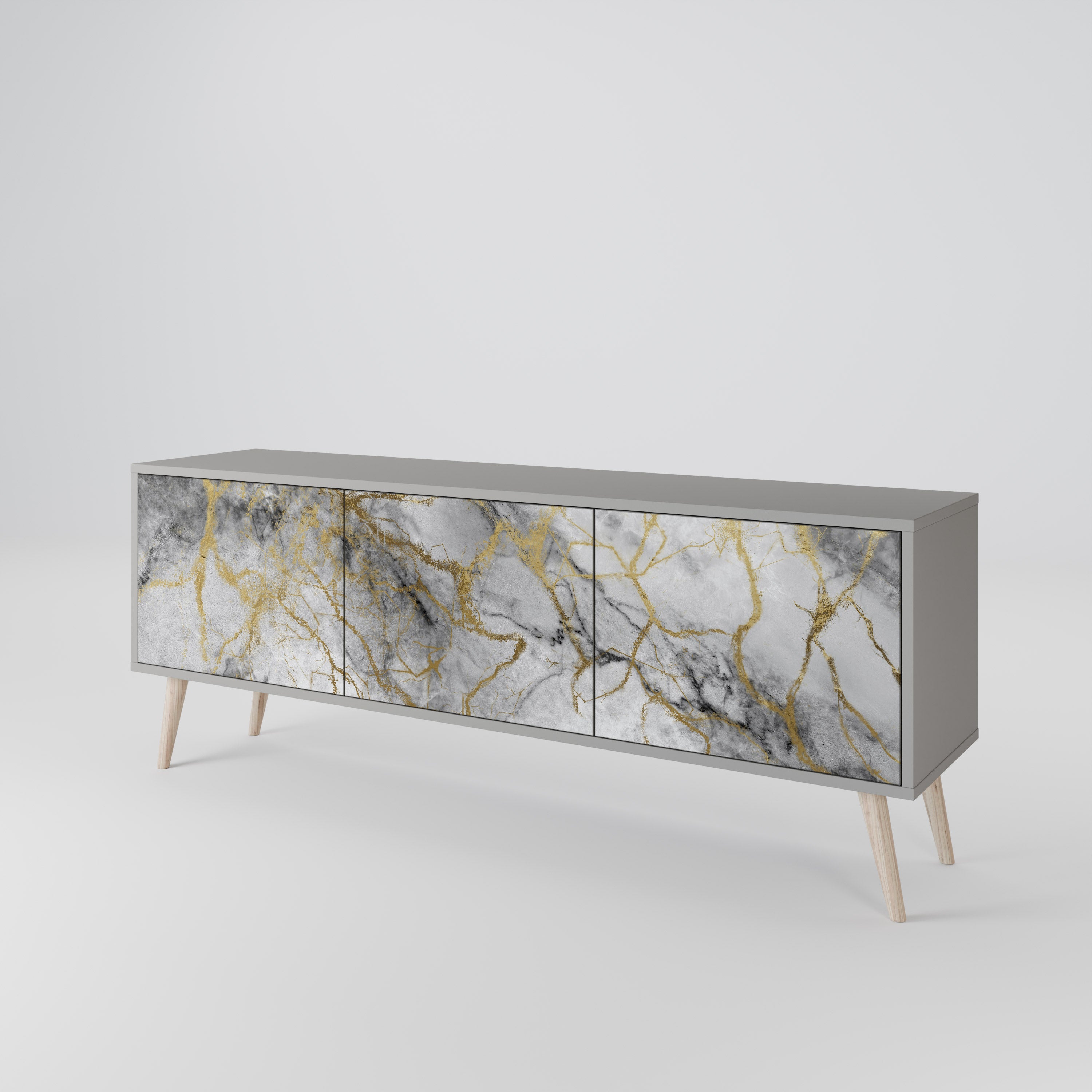 TIMELESS GLIDE 3-Door TV Cabinet