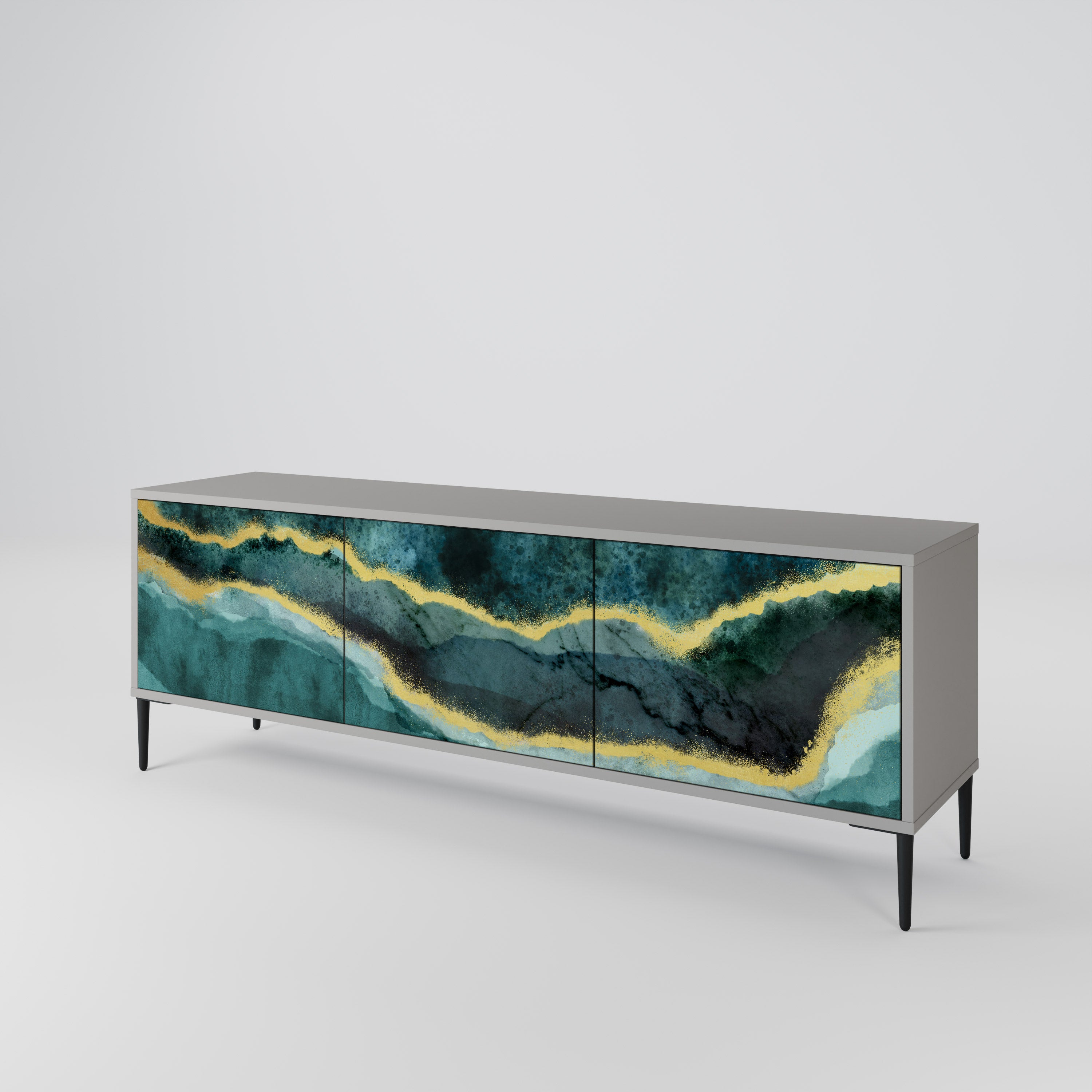 GOLDRUSH ODYSSEY 3-Door TV Cabinet