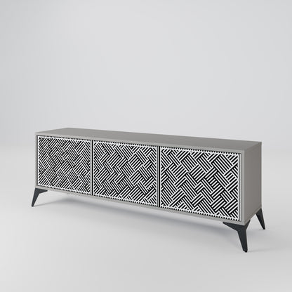 TEMPORARY SEQUENCE 3-Door TV Cabinet