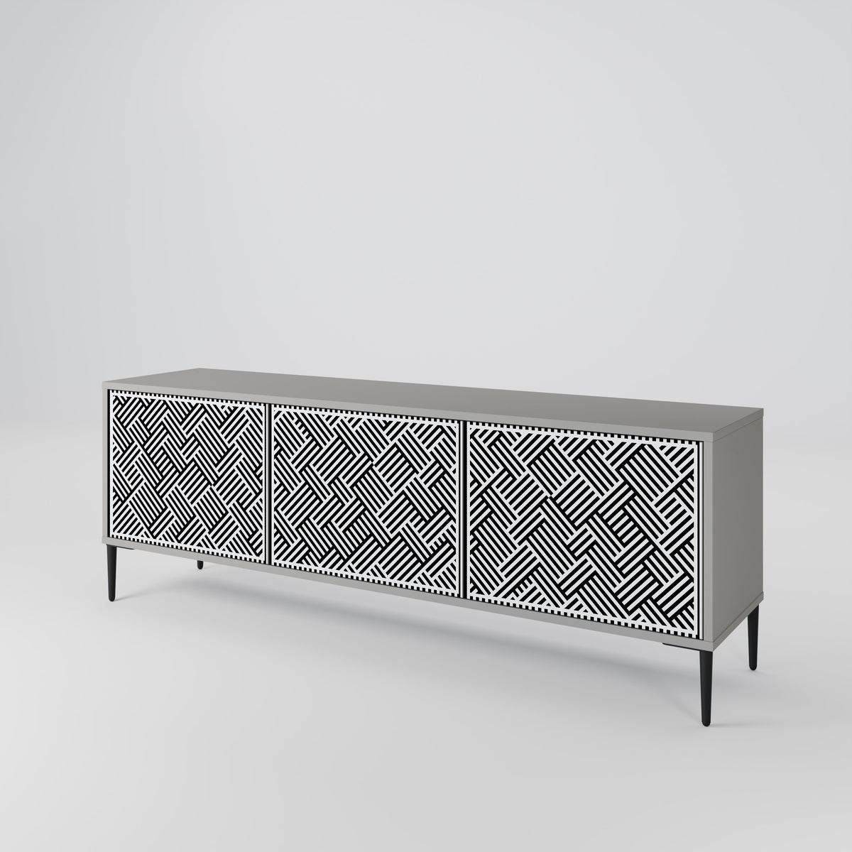 TEMPORARY SEQUENCE 3-Door TV Cabinet