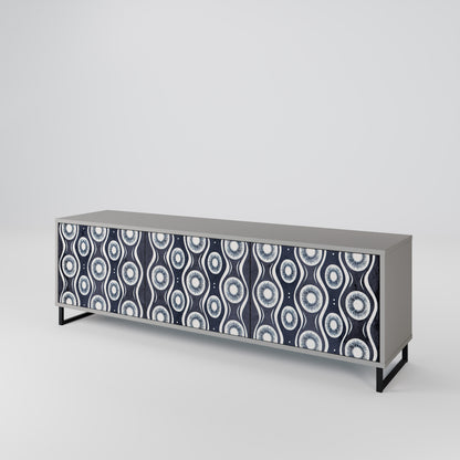 GRAPHITE EYES 3-Door TV Cabinet