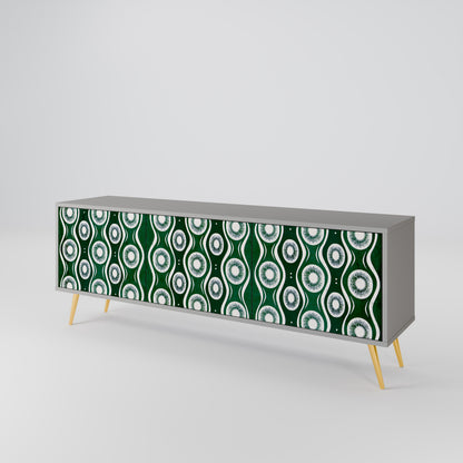 GREEN EYES 3-Door TV Cabinet