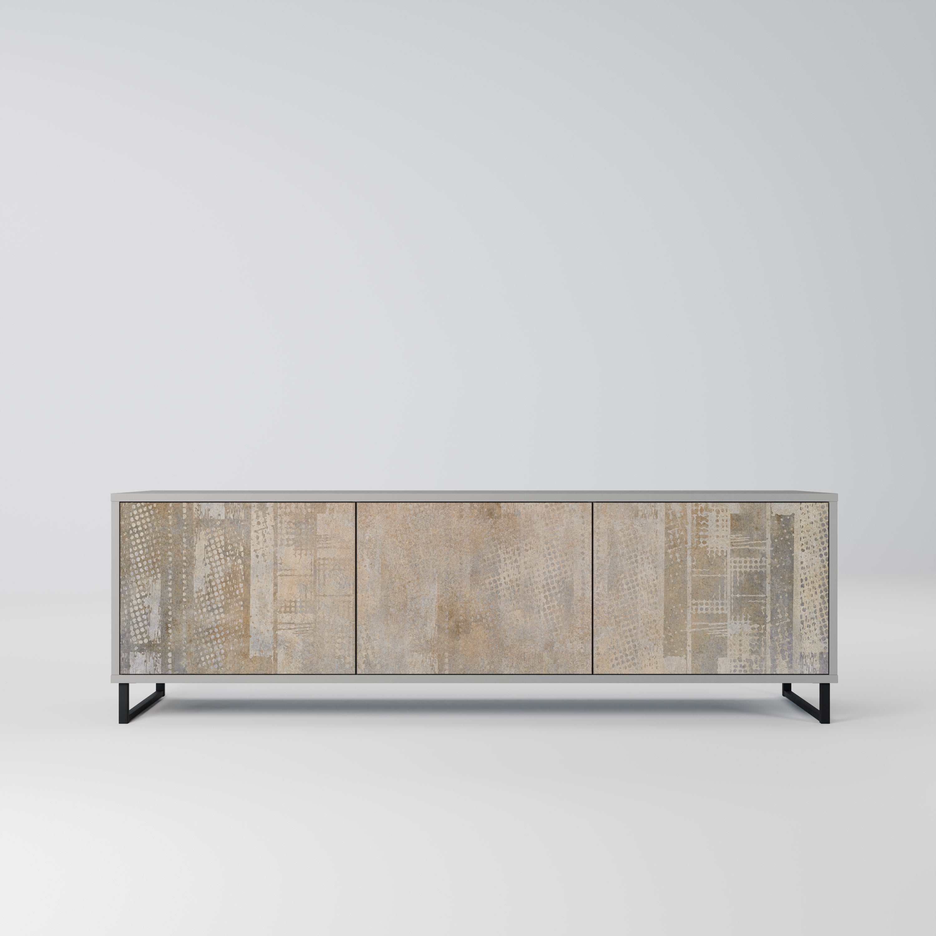 ERREUR D'ÉCRAN Meuble TV 3 portes finition grise