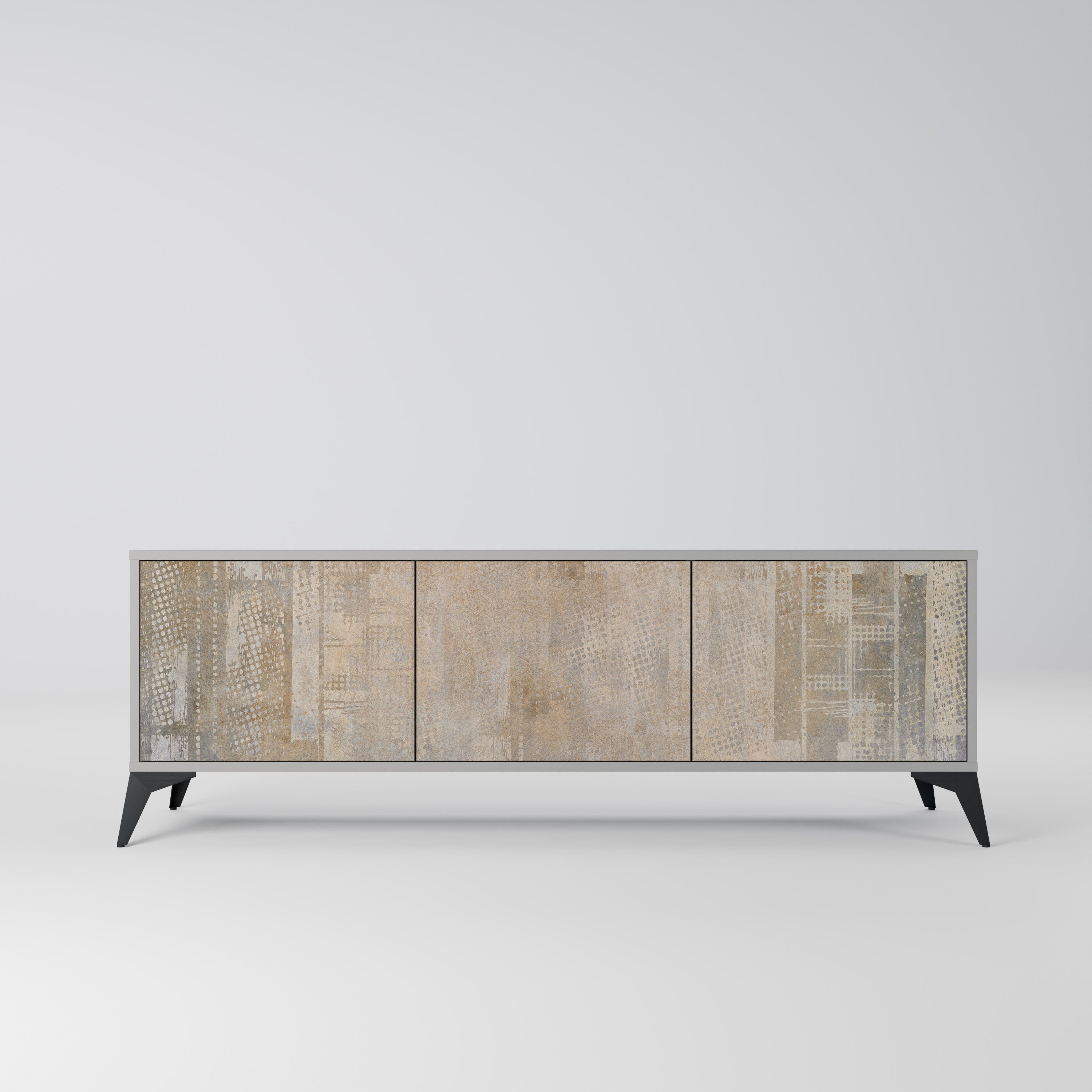 ERREUR D'ÉCRAN Meuble TV 3 portes finition grise