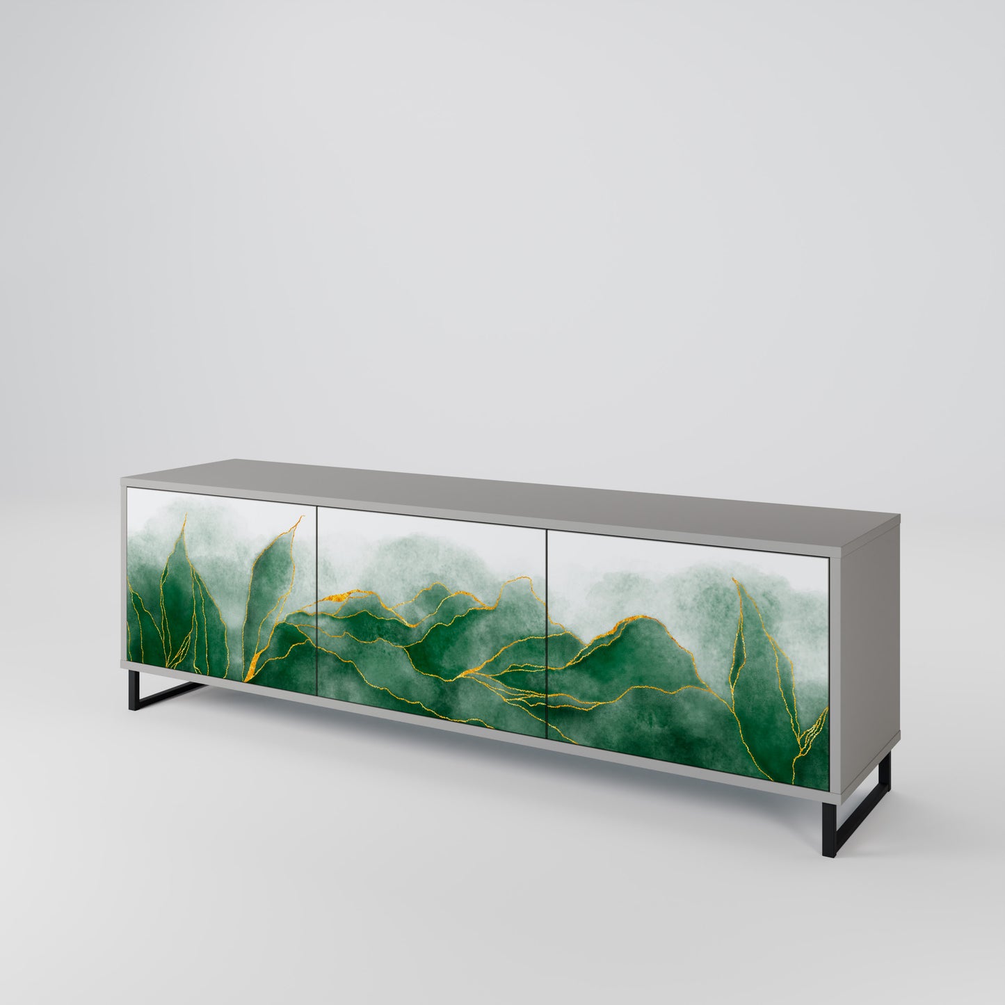 EXPENSIVE NATURE 3-Door TV Cabinet