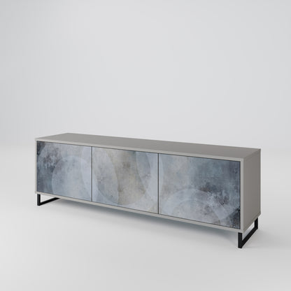 MUTED ARC 3-Door TV Cabinet