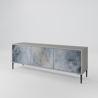 MUTED ARC 3-Door TV Cabinet