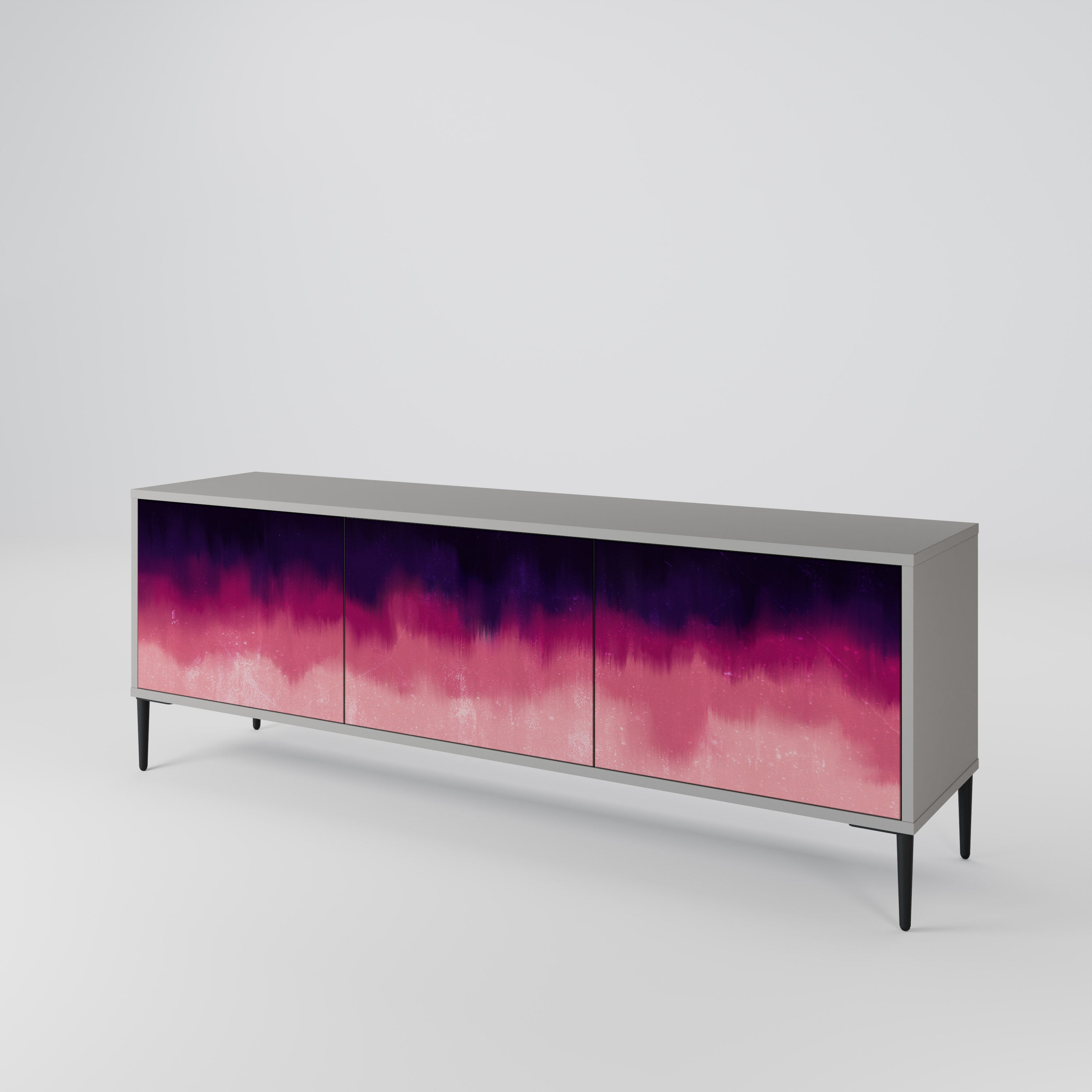 AURORA BOREALIS 3-Door TV Cabinet