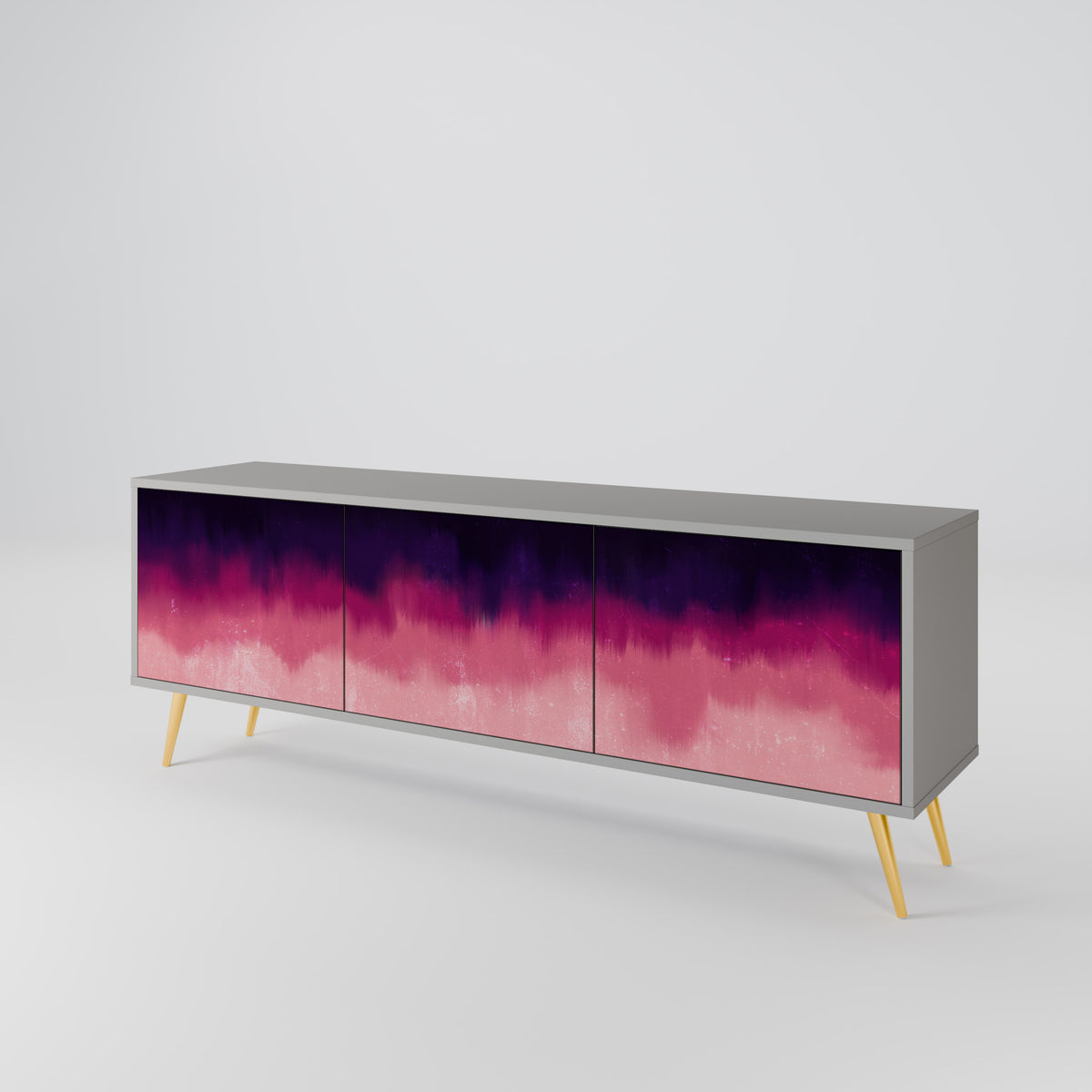 AURORA BOREALIS 3-Door TV Cabinet