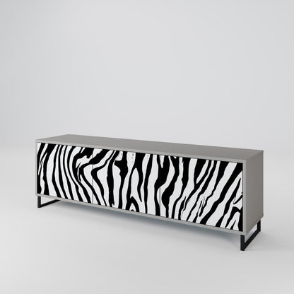 SPLENDID ZEBRA 3-Door TV Cabinet