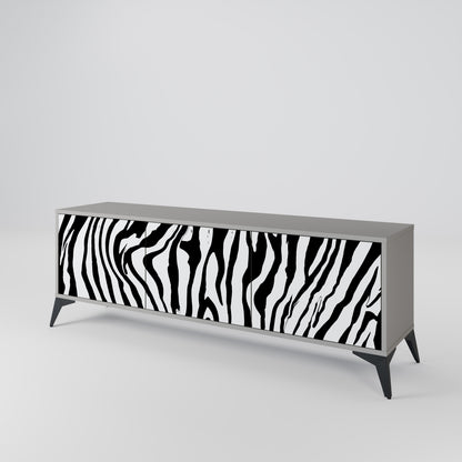 SPLENDID ZEBRA 3-Door TV Cabinet
