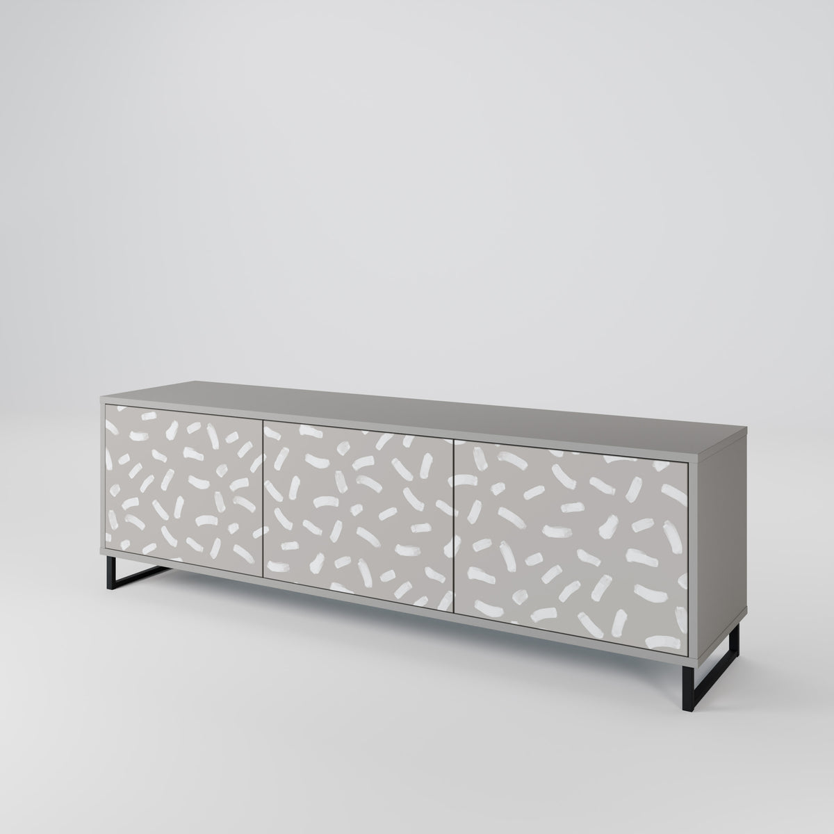 PASSING SECONDS 3-Door TV Cabinet