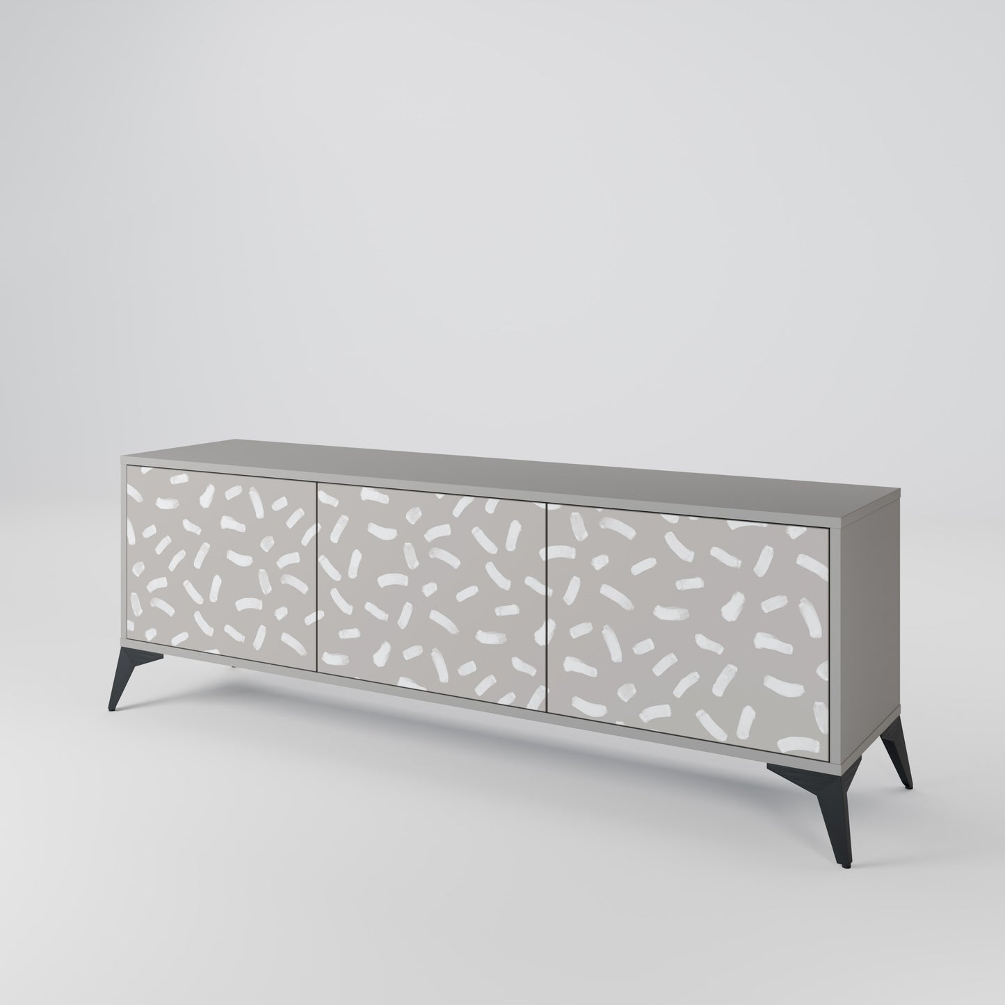 PASSING SECONDS 3-Door TV Cabinet
