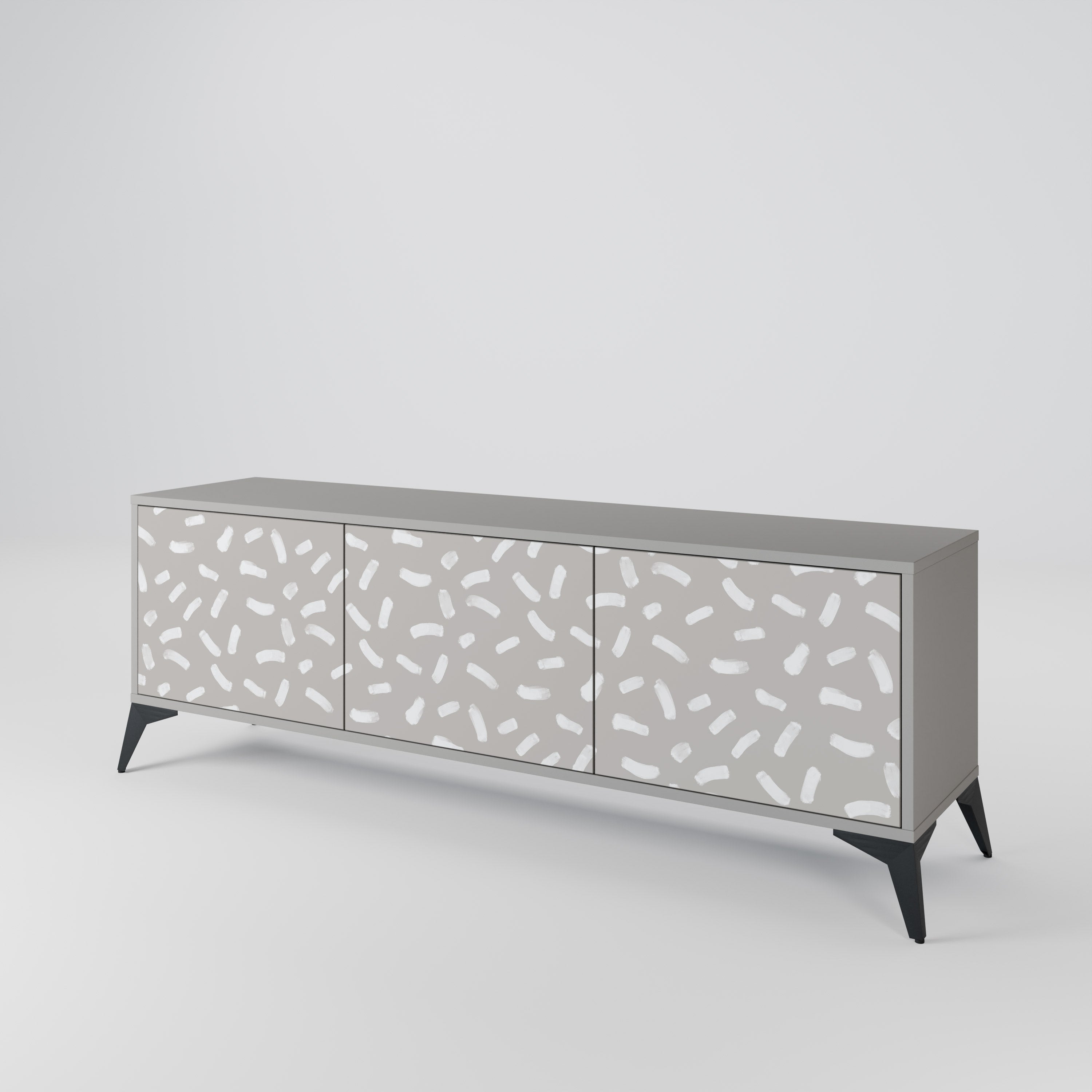 PASSING SECONDS 3-Door TV Cabinet