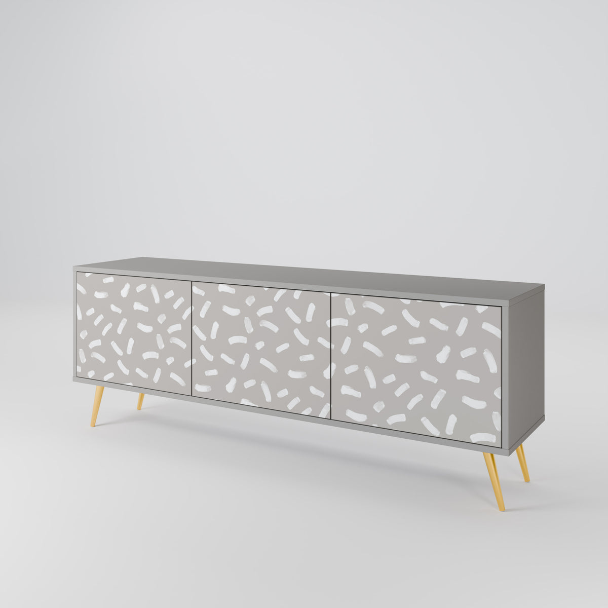 PASSING SECONDS 3-Door TV Cabinet
