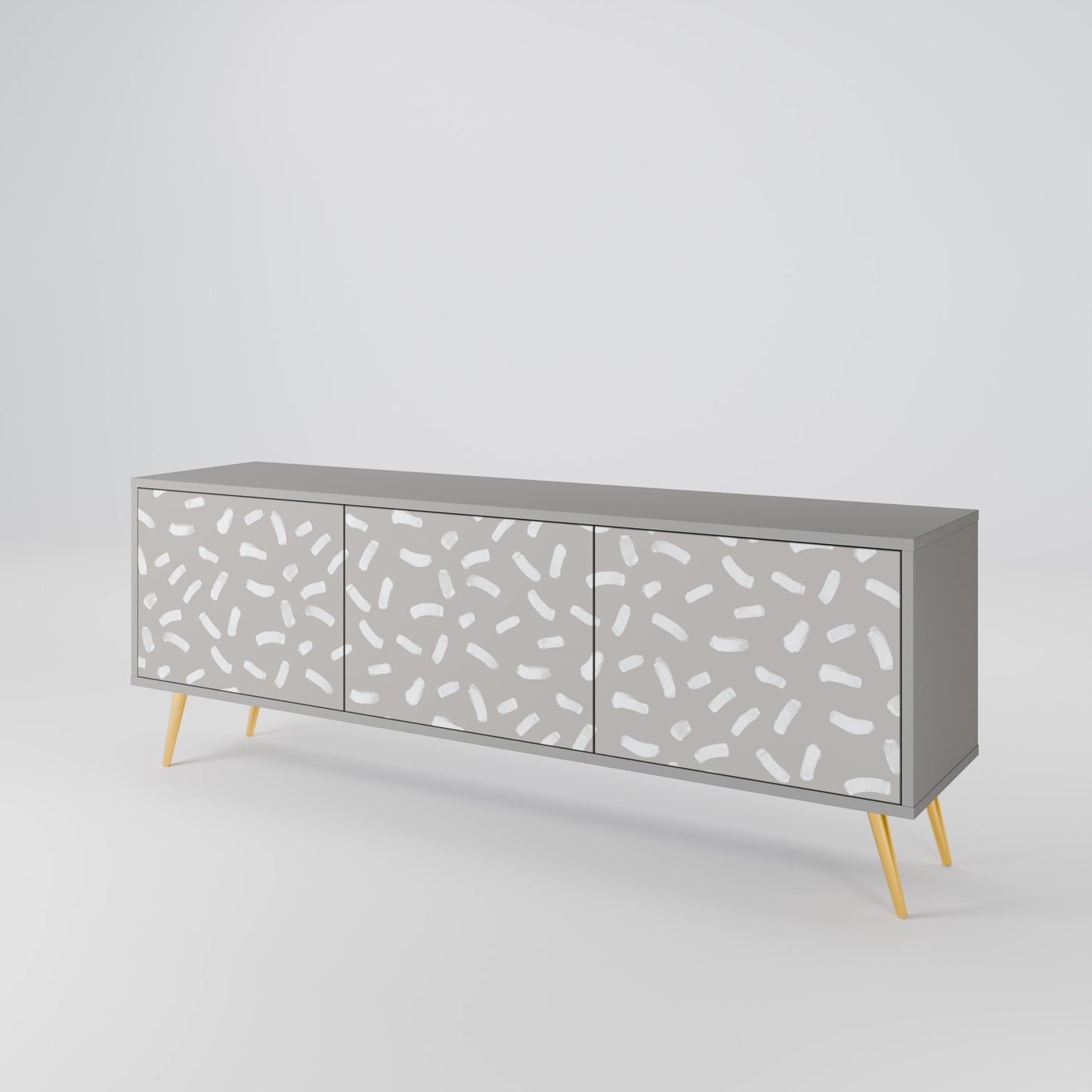 PASSING SECONDS 3-Door TV Cabinet