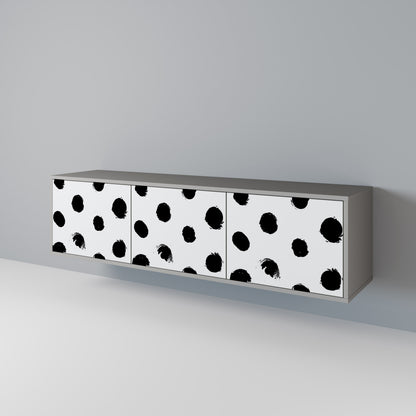 SLIPPING MINUTES 3-Door TV Cabinet