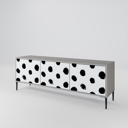 SLIPPING MINUTES 3-Door TV Cabinet