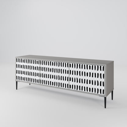 NIGHTY MELODIES 3-Door TV Cabinet