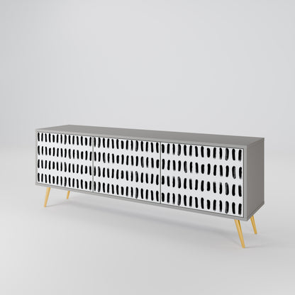 NIGHTY MELODIES 3-Door TV Cabinet