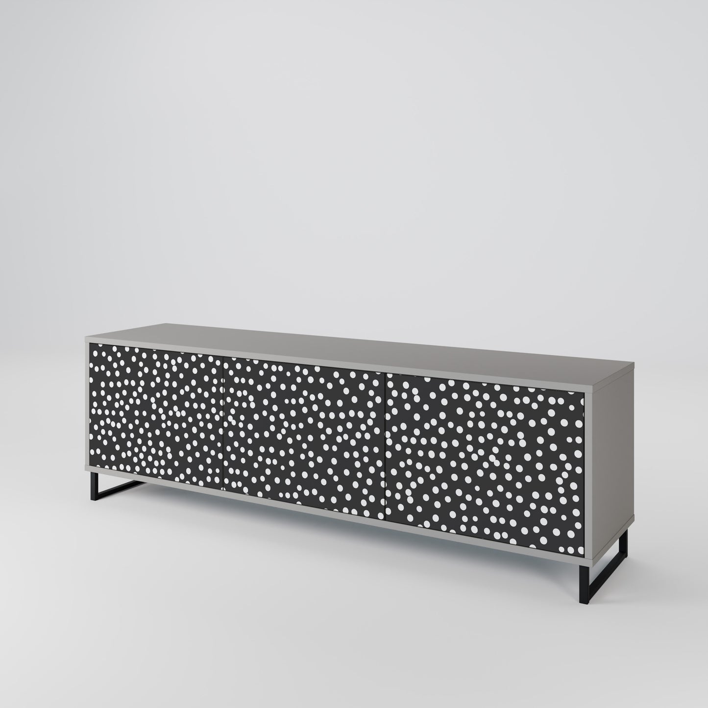 BLINDING LIGHTS 3-Door TV Cabinet