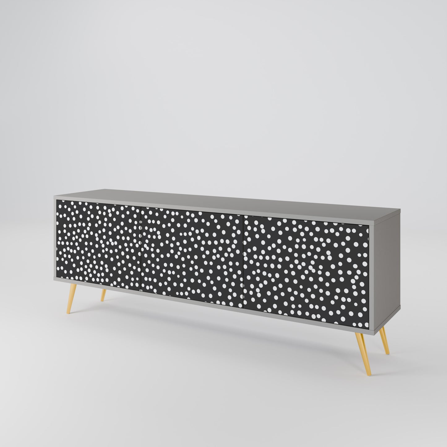 BLINDING LIGHTS 3-Door TV Cabinet