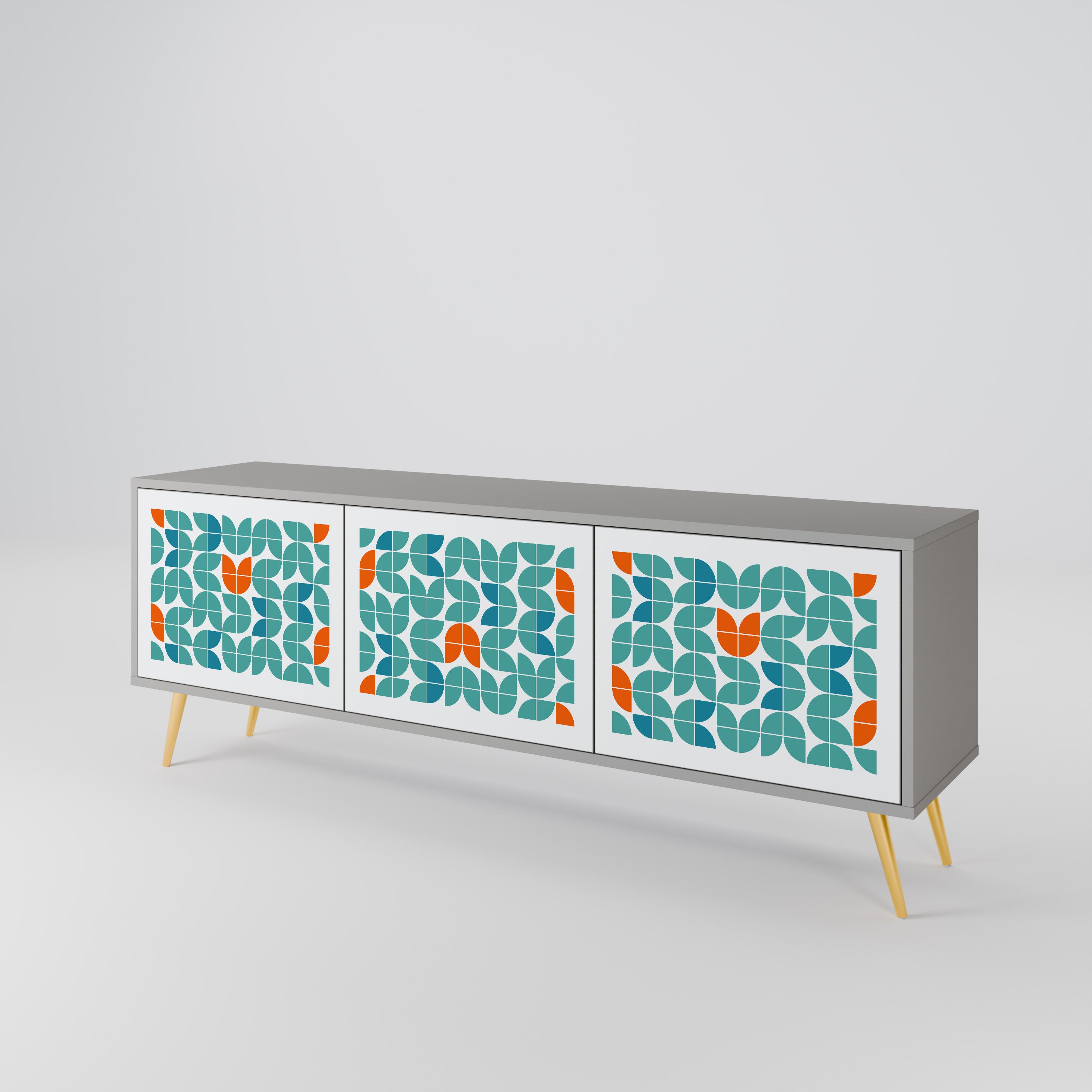 BE THE CHANGE 3-Door TV Cabinet