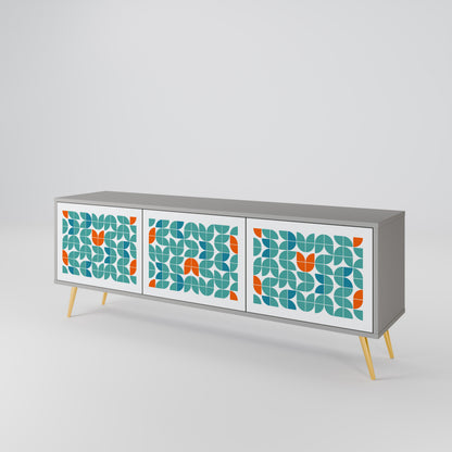 BE THE CHANGE 3-Door TV Cabinet