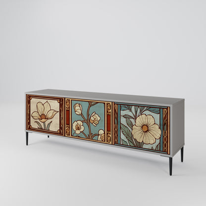 TIMELESS FLORA 3-Door TV Cabinet