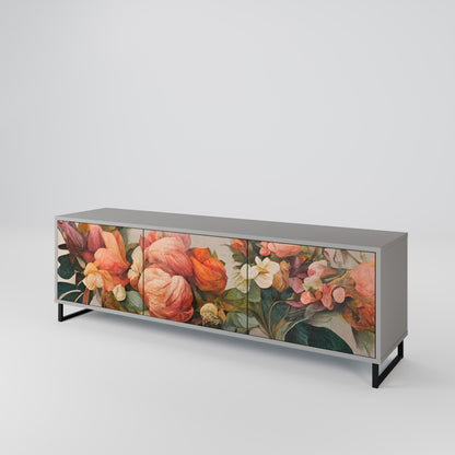 STYLISH BEAUTY 3-Door TV Cabinet
