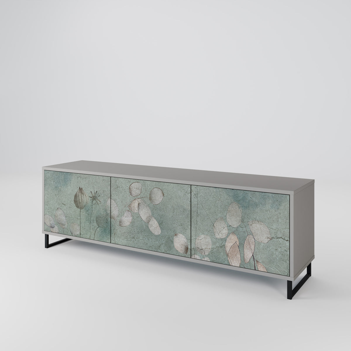NIGHT LADY 3-Door TV Cabinet