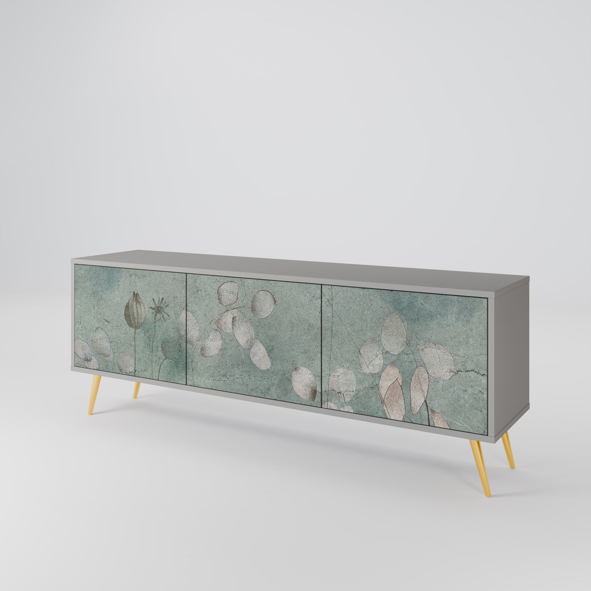 NIGHT LADY 3-Door TV Cabinet