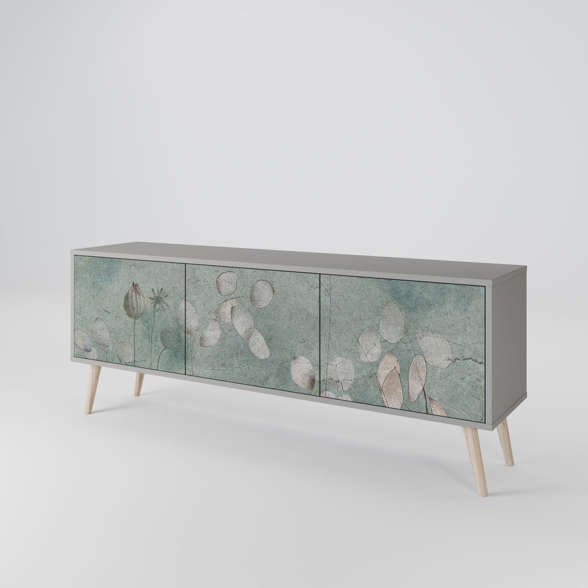 NIGHT LADY 3-Door TV Cabinet