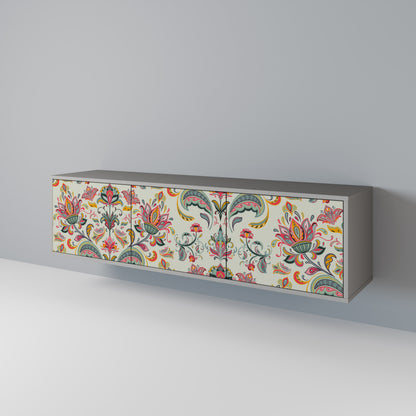 ORGANIC FOLKLORE 3-Door TV Cabinet