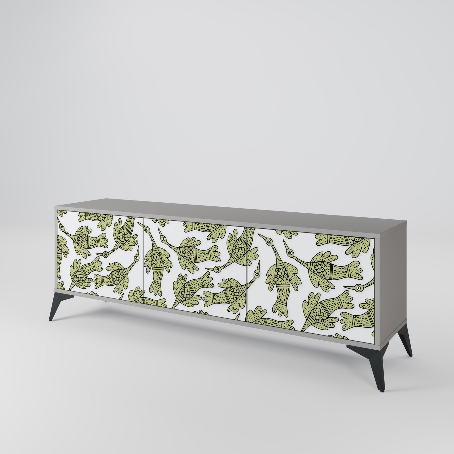 SEEDLING SONGBIRD 3-Door TV Cabinet