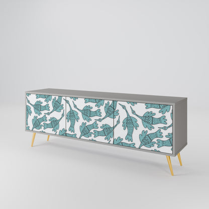 WATERSPOUT SONGIBIRD 3-Door TV Cabinet