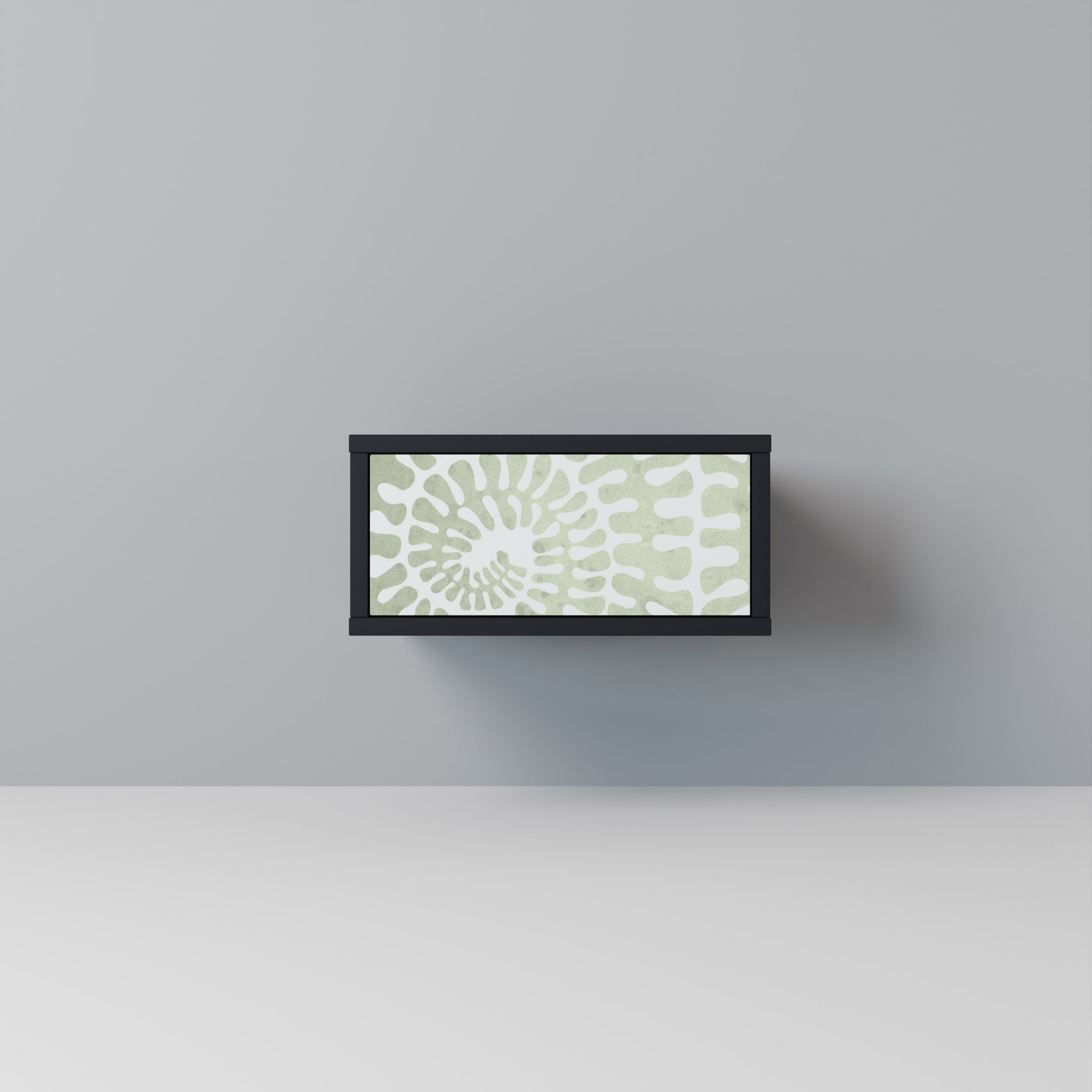 Table de chevet HELIX DANCE en finition noire